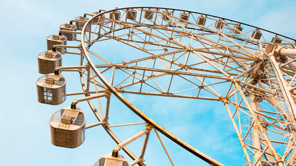 Ferris wheel against the sky