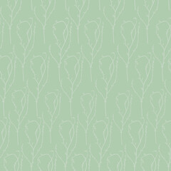 Dry Brunches Seamless Pattern