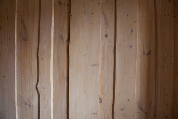 Texture of wooden boards, background with rough shadows.