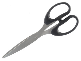 scissors on a white background

