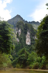 The stunning landscapes of Khao Sok National Park and around the bridge of the River Kwai in Thailand