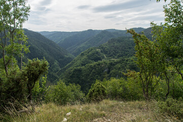 Fototapeta na wymiar Rhodope mountain views