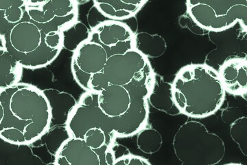 artistic green dark biological rough digital graphics backdrop illustration