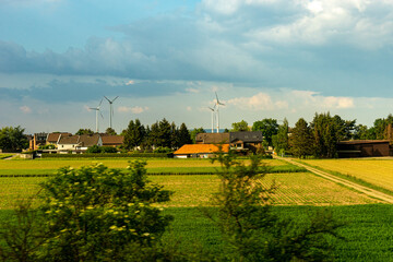 Fototapeta na wymiar Germany, Countryside outskirts