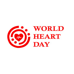 Vector illustration of world heart day 29 september