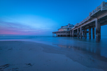 Fototapeta premium Belgium pier Blankenberge