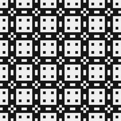 Abstract Cross Pattern Dots Logo generative computational art illustration