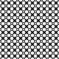 Fototapeta premium Abstract Cross Pattern Dots Logo generative computational art illustration