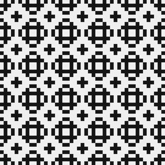 Abstract Cross Pattern Dots Logo generative computational art illustration