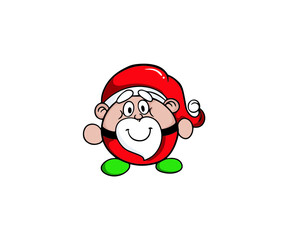 Vector illustration cute cartoon santa claus sticker. Merry Christmas and happy new year. decorative element on holiday. Greeting card design, posters, gift tags and labels.
a

By allaboutvector