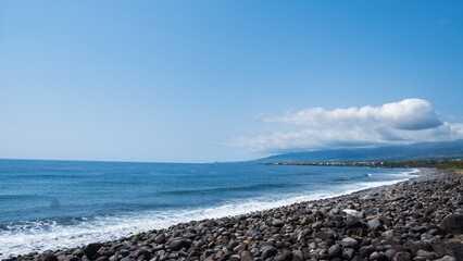 Sea, sun and beach on the Indian Ocean