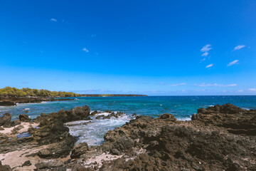 Fototapeta na wymiar La Perouse Bay, Kihei, Maui, Hawaii