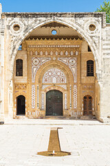 Courtyard of the old historic Beiteddine palace, Lebanon