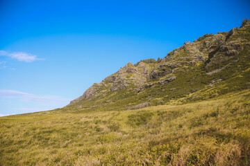 Obraz premium Kaena Point Trail, North Shore, Oahu, Hawaii 