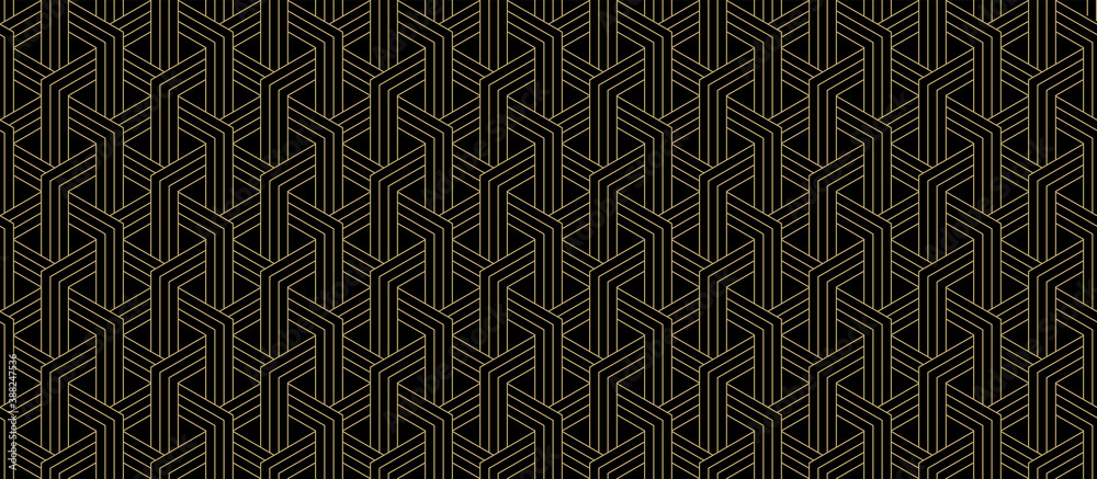 Aufkleber background pattern seamless geometric line abstract gold luxury color vector. christmas background.