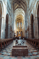Fototapeta na wymiar interior of the cathedral of st john the baptist church