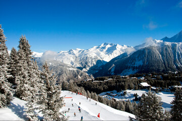 Courchevel 1850 3 Valleys ski area French Alps France