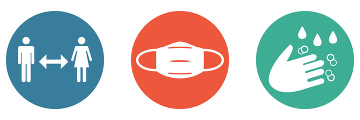 Coronavirus Hygienekonzept: Abstand, Maske und Hygiene