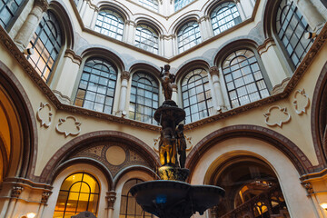 the facade of the cathedral of st mary country