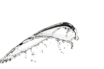 飛び跳ねる水の瞬間