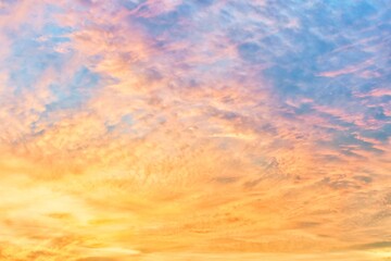 sunset sky background