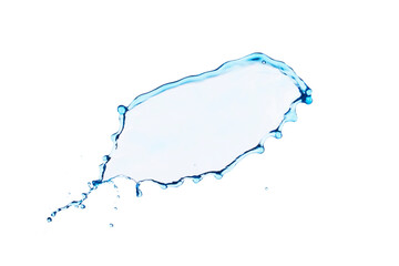 飛び跳ねる水の瞬間