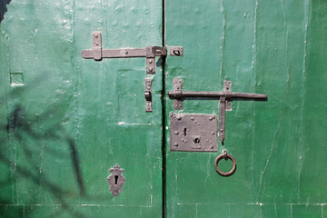 gate of the saint-james fort in valletta (malta) 