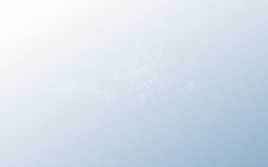 Fototapeta na wymiar Silver Snowflake Vector Gray Background. Fantasy 