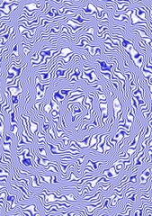 Fototapeta premium abstract creative background of curved lines purple tones and blurry fuzzy smooth contours