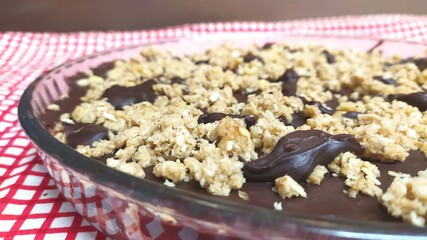 
Chocolate cereal cake