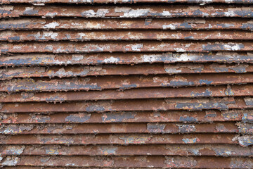 Old colored background pattern texture of iron