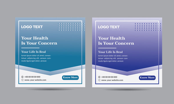 Medical Social Media Banner Designs & Templates

template details:
Easy Customization and Editable
2 Color Versions
Full  Vector Eps. File
