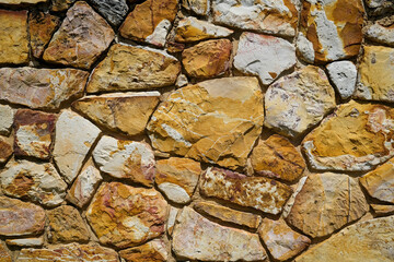 rock wall texture close up