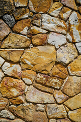 rock wall texture close up