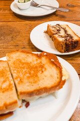 pancakes with cheese