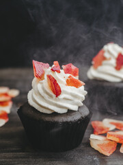 Halloween cupcake, creepy desert