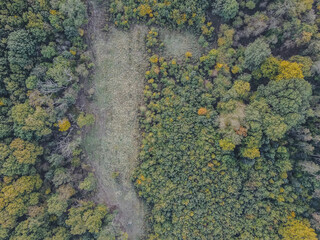 Drone shot , aerial landscape