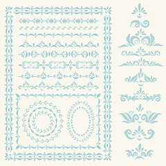 Vector design elements set