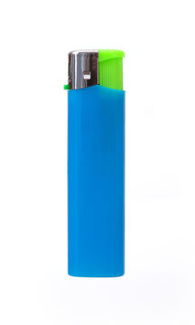 Gas lighter isolated on a white background