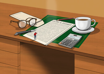 Man confused by Last Will and Testament document