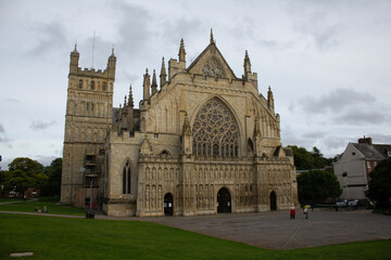Fototapeta na wymiar Exeter Cathedral, Devon, England