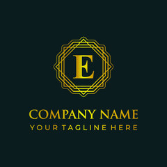 Letter logo template. inital logo. monogram company logo template