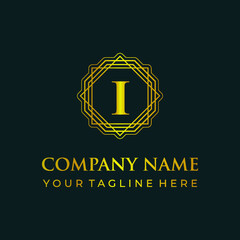 Letter logo template. inital logo. monogram company logo template