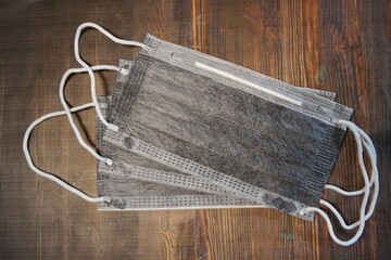 strainer on a wooden table