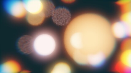 Abstract festive bokeh. used as an overlay