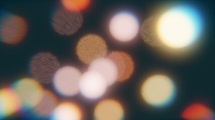 Abstract festive bokeh. used as an overlay