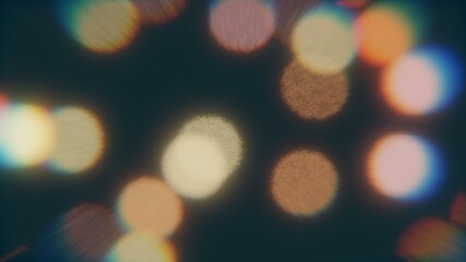 Abstract festive bokeh. used as an overlay