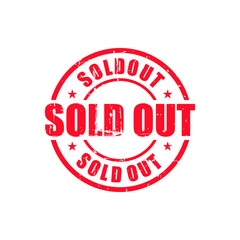 grungr text stamp. stap grunge sign. Stamp Sold Out grunge, typeset typography, grungy document print illustration. grunge Stamp concepts