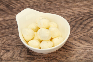 Natural tasty baby Mozarella cheese