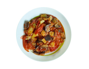 Melanzane con salsa di pomodoro